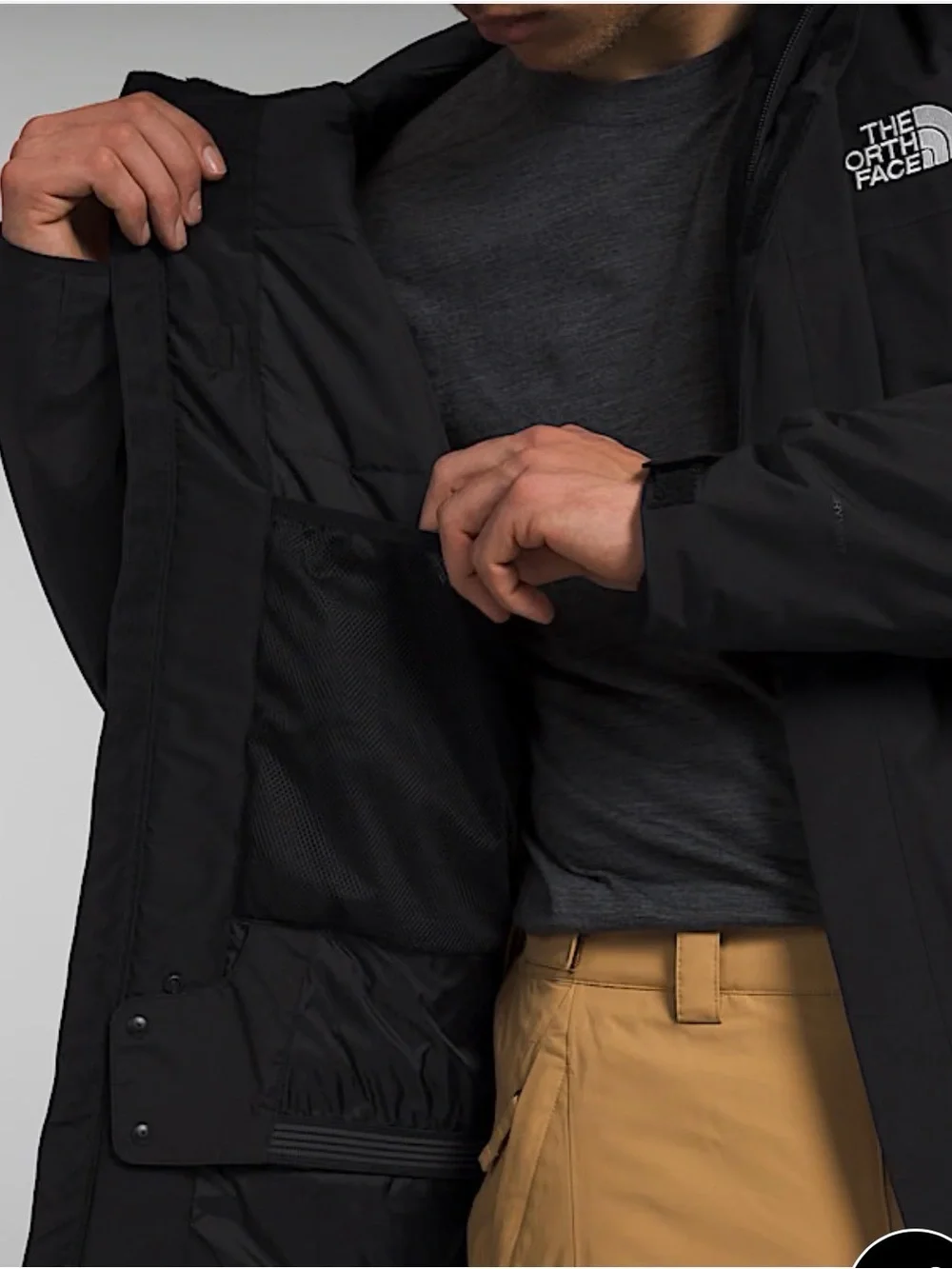 DEFECT- NWT The North Face Men's Freedom Insulated Jacket — Black XL-